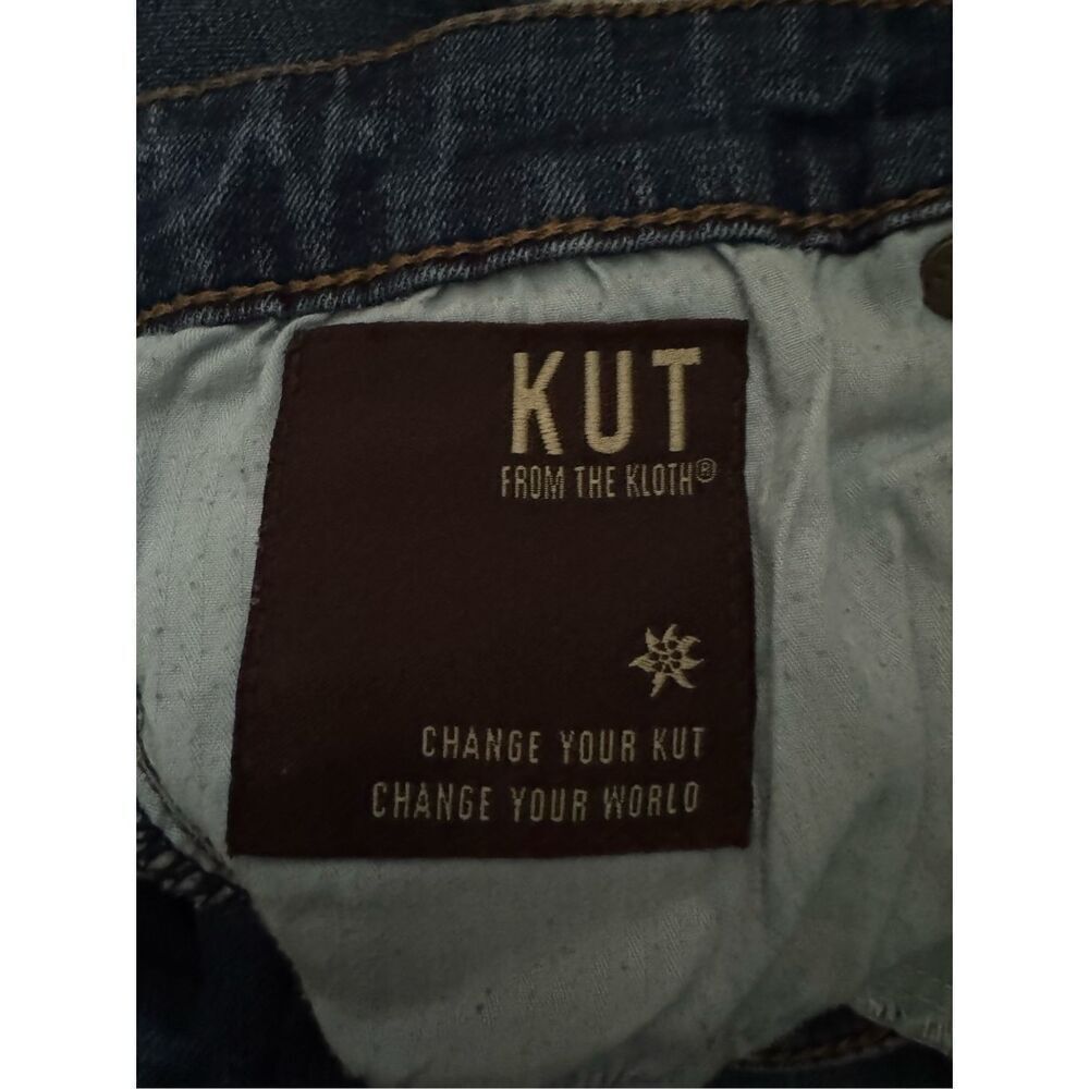 Kut From The Kloth Straight Leg Jeans Medium Wash Women’s Size 14L Long/Tall - Picture 9 of 10